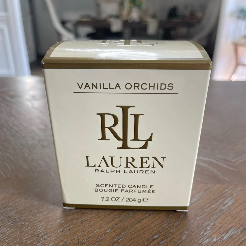 Ralph Lauren Vanilla Orchid 7.2 oz Scented Candle NEW single wick - Picture 2 of 10